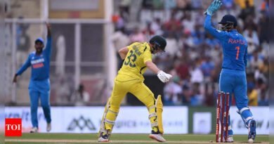 India Vs Australia: Watch: Marnus Labuschagne suffers unfortunate dismissal in Mohali | Cricket News